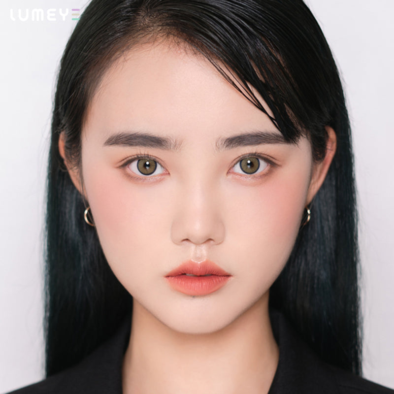 Best COLORED CONTACTS - LUMEYE Neala Green Colored Contact Lenses - LUMEYE