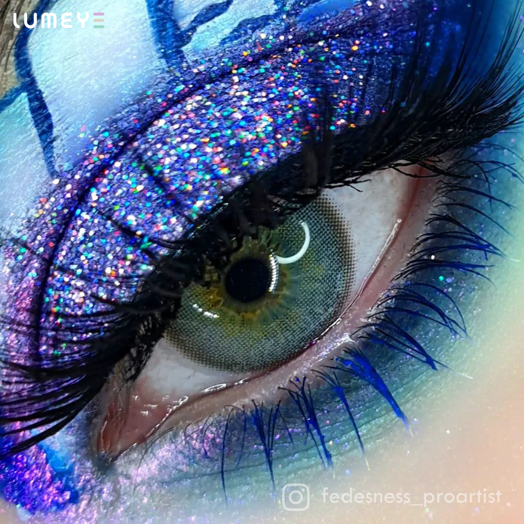 Best COLORED CONTACTS - LUMEYE Elegant Russian Blue Colored Contact Lenses - LUMEYE
