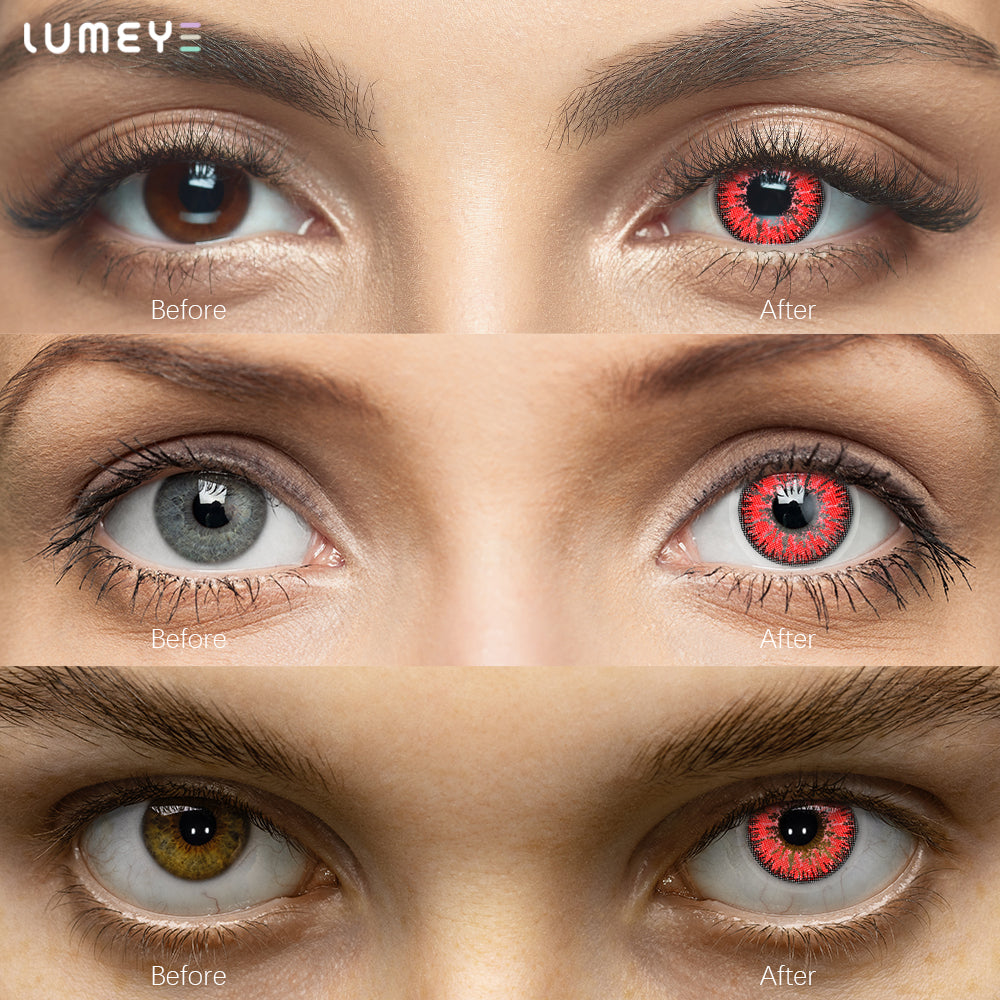Best COLORED CONTACTS - Genshin Impact - LUMEYE Klee Colored Contact Lenses - LUMEYE