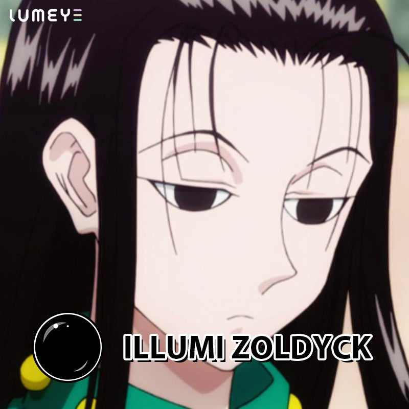 Best COLORED CONTACTS - Hunter x Hunter - LUMEYE Illumi Zoldyck Colored Contact Lenses - LUMEYE